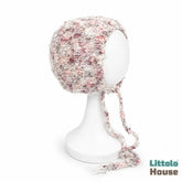 Baby Wool Knit Mohair Bonnet | NB | White