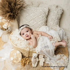Lace Wrap W022 | Wrap | Cream