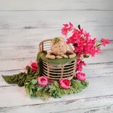 Artificial Bougainvillea Flower Stick F099 | Pack of 1 | Pink