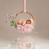 Cane Swing | Cane | Newborn | Natural Wood