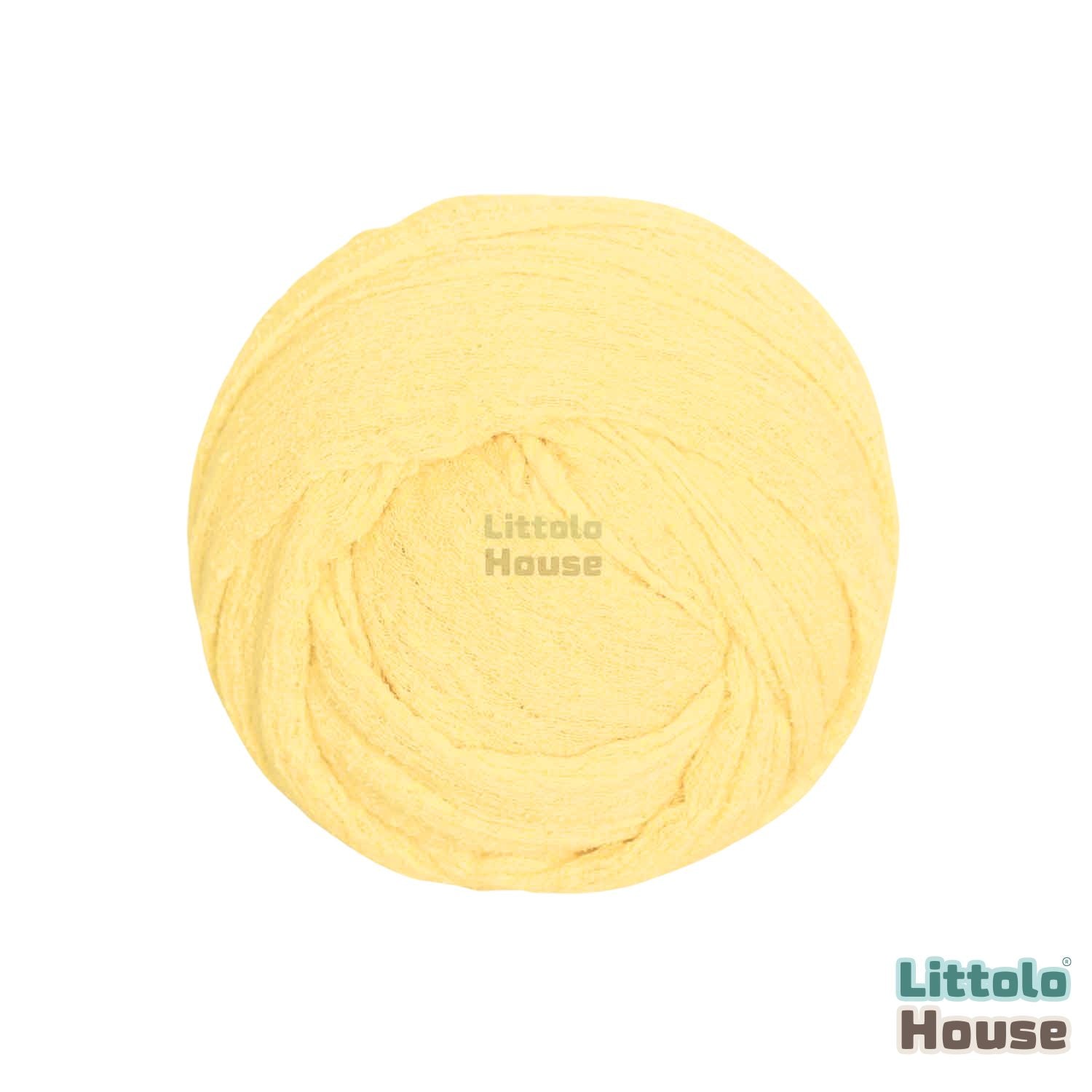 Cheese Wrap Double Length W038 | Light Cream Yellow