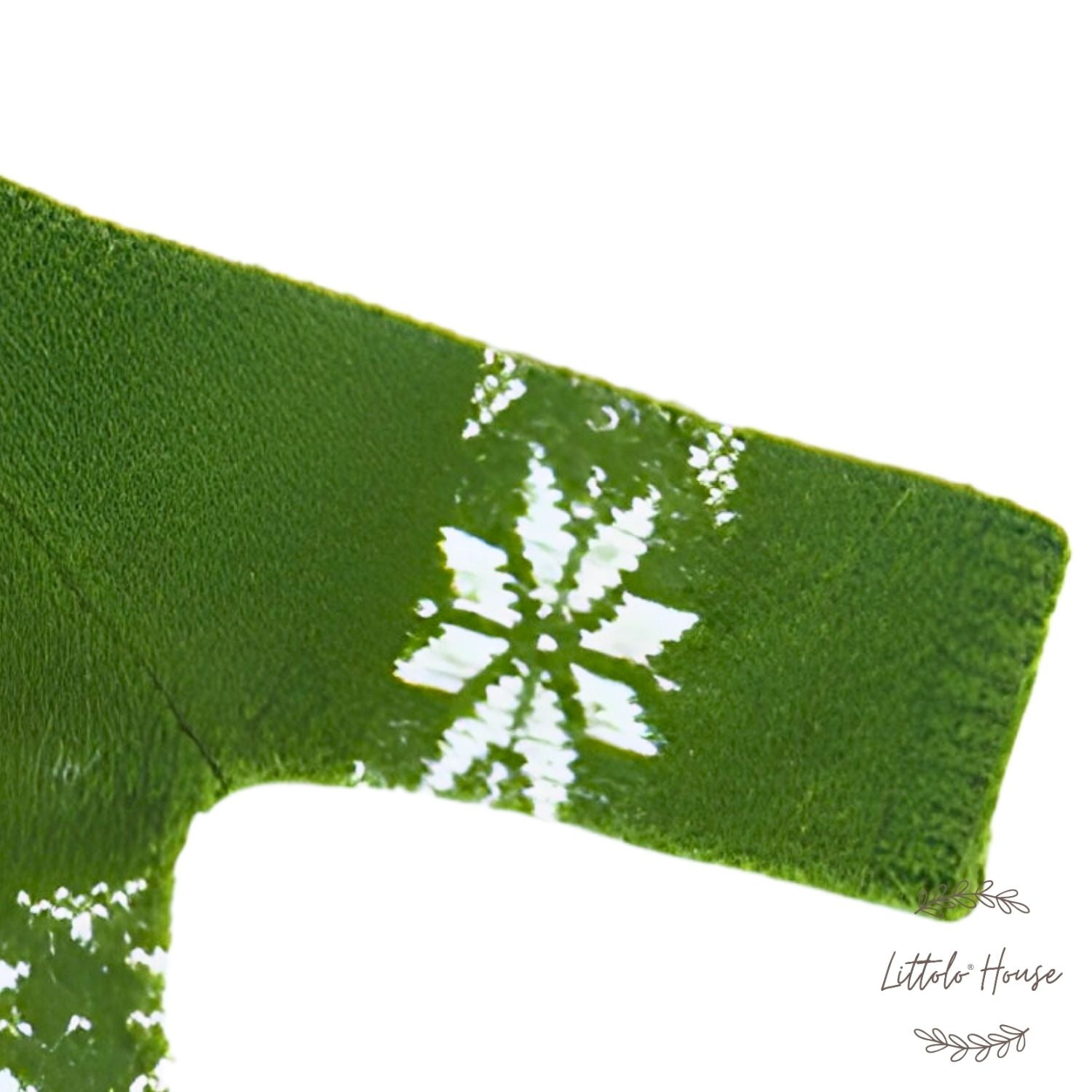 Baby Woolen Christmas Romper with Sleep Hat O104 | 3M | Green
