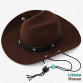 Cowboy Hat B027 | Dark Brown