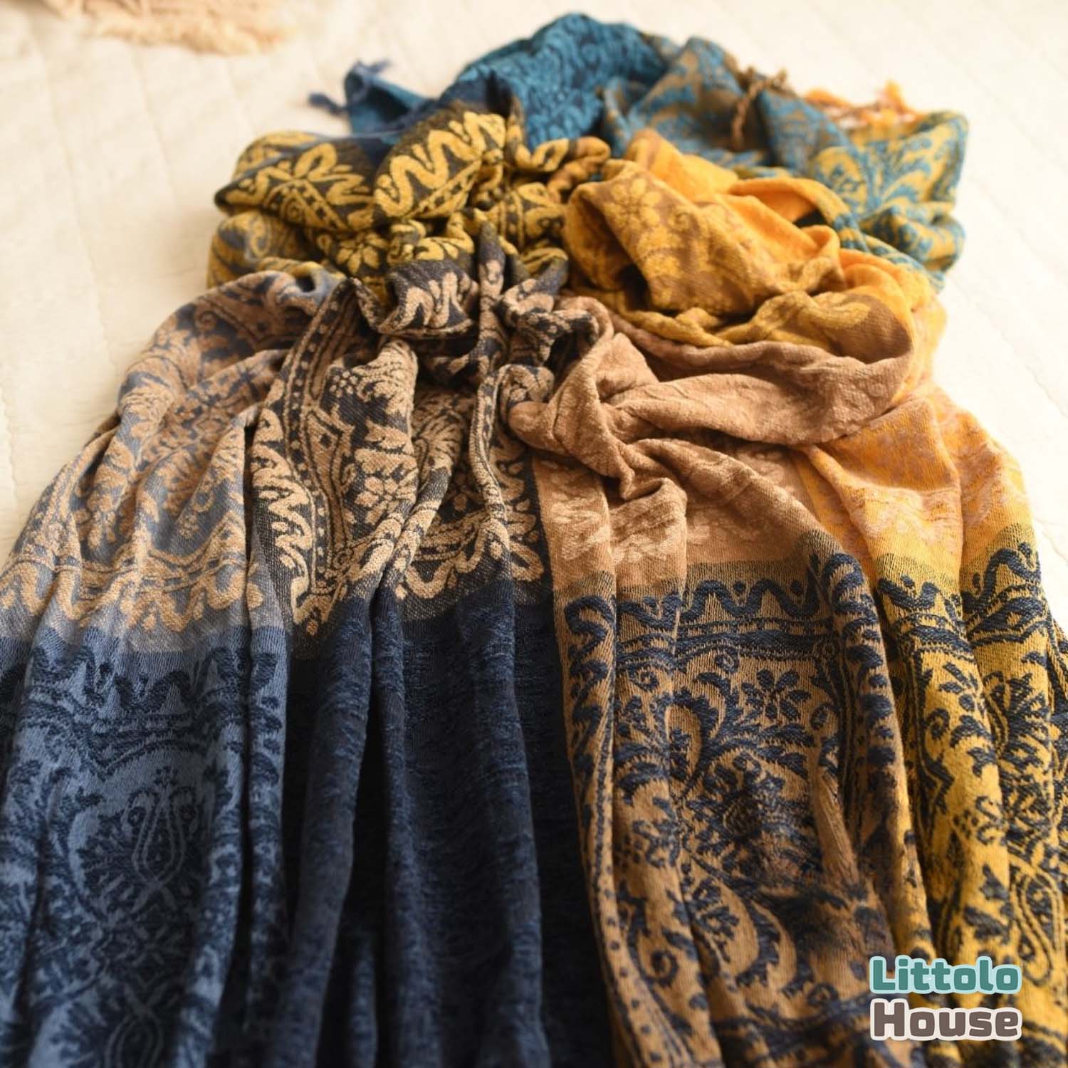 Cozy Thick Hand Woven Fringe Layer L026 | Multicolour