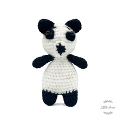 Baby Crochet Panda | NB | White Black