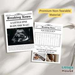 Non Tearable Dual-Side Maternity Magazine D189 | Pack of 1 | Black White