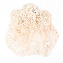 Elegant Knitted Flower Lace Wrap | Lace Layer L051 | Beige