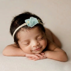 Flower Headband H089 | 1Y | Sky
