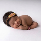 Flower Headband H090 | 1Y | Mustard