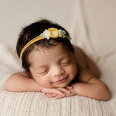 Flower Headband H090 | 1Y | Yellow