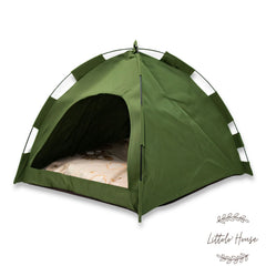 Foldable Baby Army Tent bed | Tent | Army Green