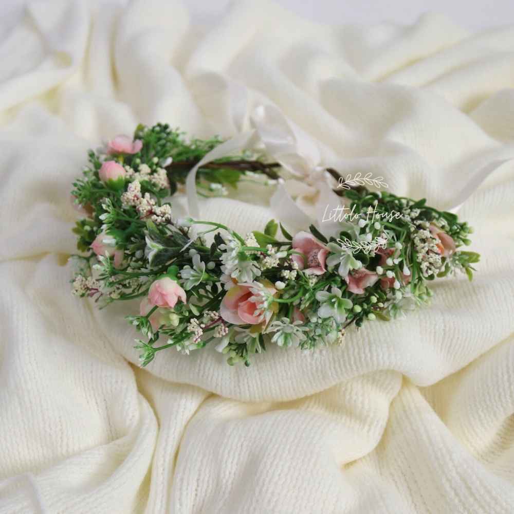 Garland Fairy Tiara MT001 Maternity Tiaras | Pink