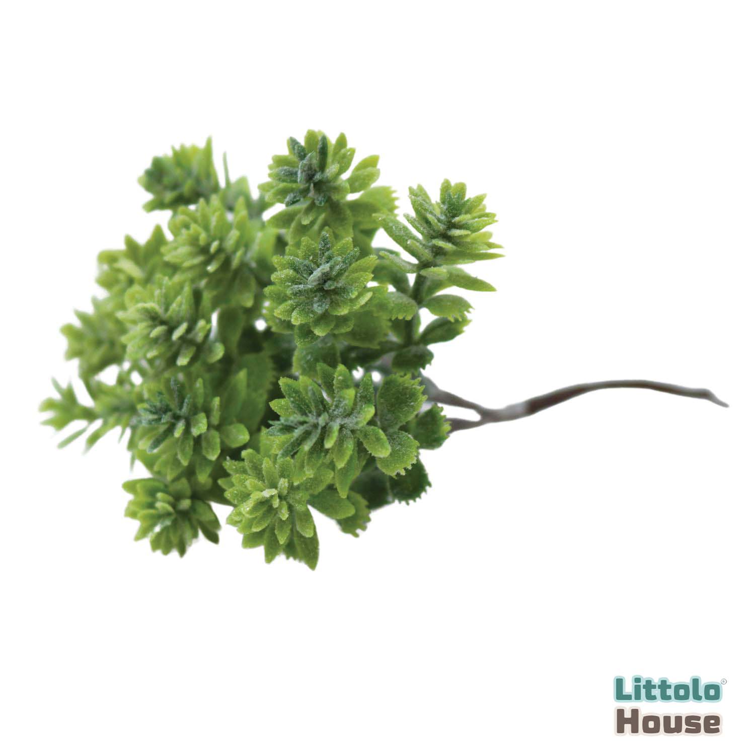 Artificial Succulents Leaves Bunch F078 | Pack of 3 | Green
