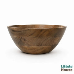 Hollow round Bowl | Wooden Tableware | Natural Wood