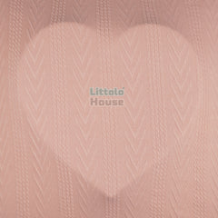 Knit Ribbed Bean Bag Stretch Layer L047 | Dusty Pink