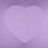 Knit Ribbed Bean Bag Stretch Layer L047 | Purple