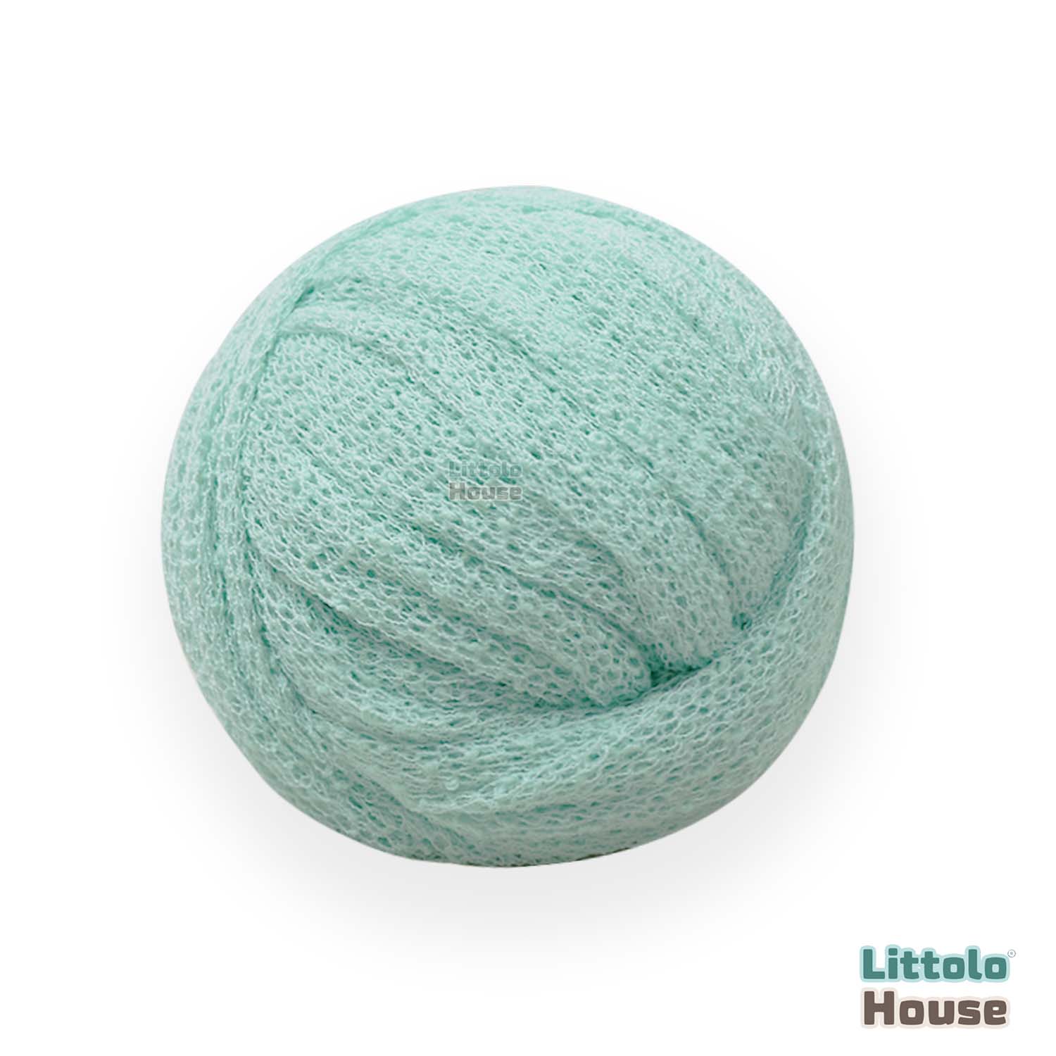 Knitted Stretch Wrap | Mint