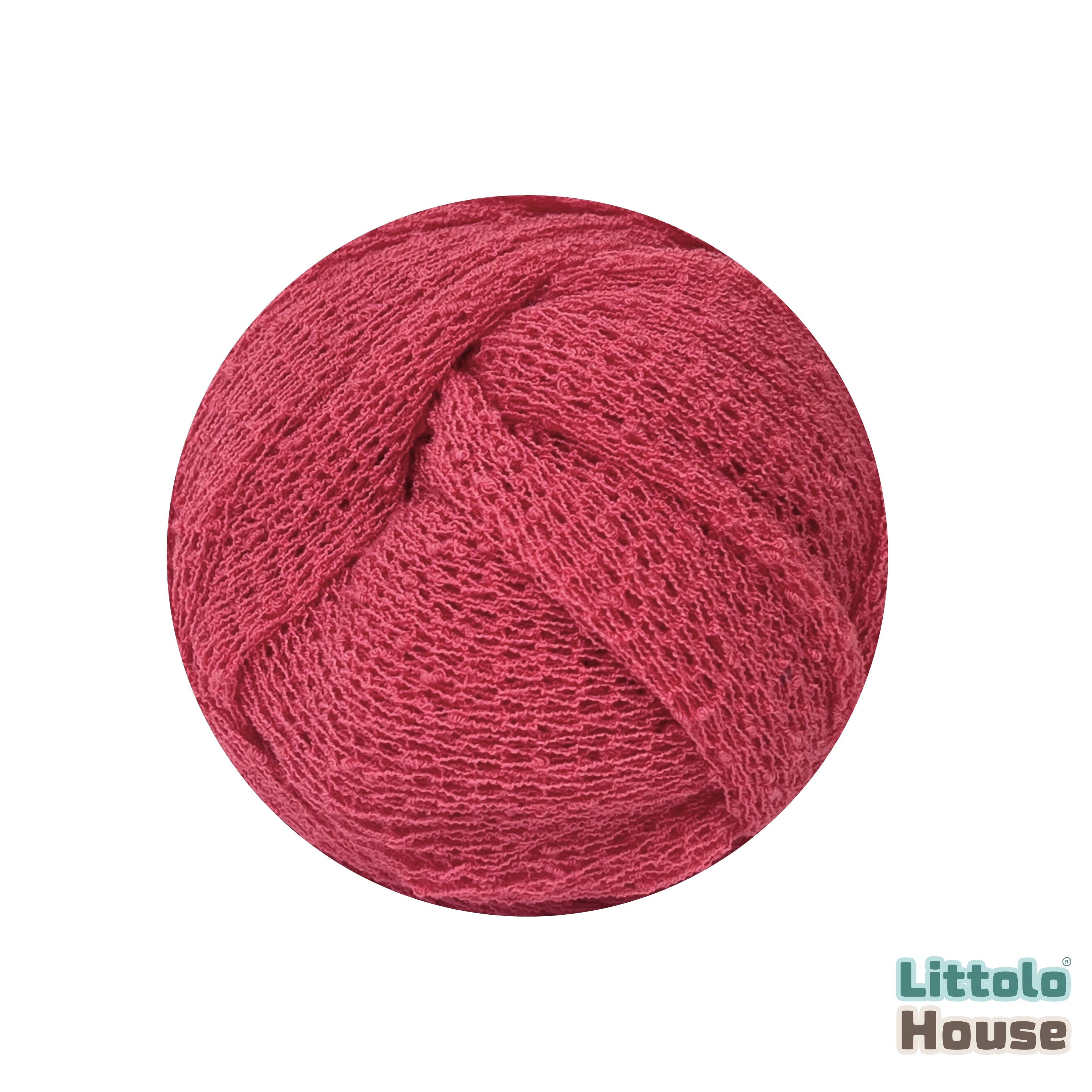 Knitted Stretch Wrap | Watermelon Red
