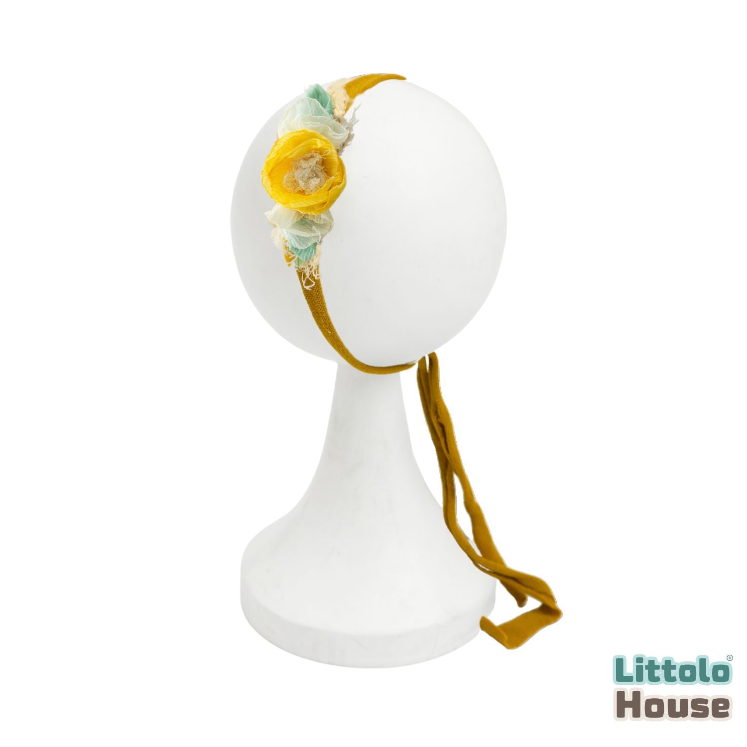 Flower Headband H090 | 1Y | Yellow