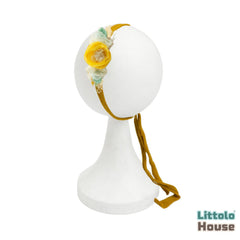 Flower Headband H090 | 1Y | Yellow