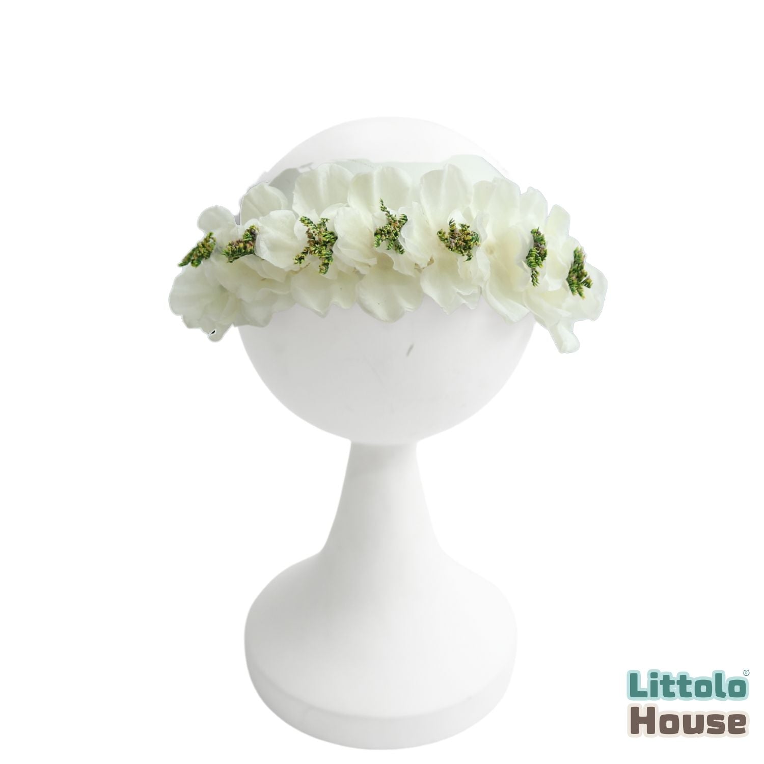 Flower Halo H098 | 1Y | White