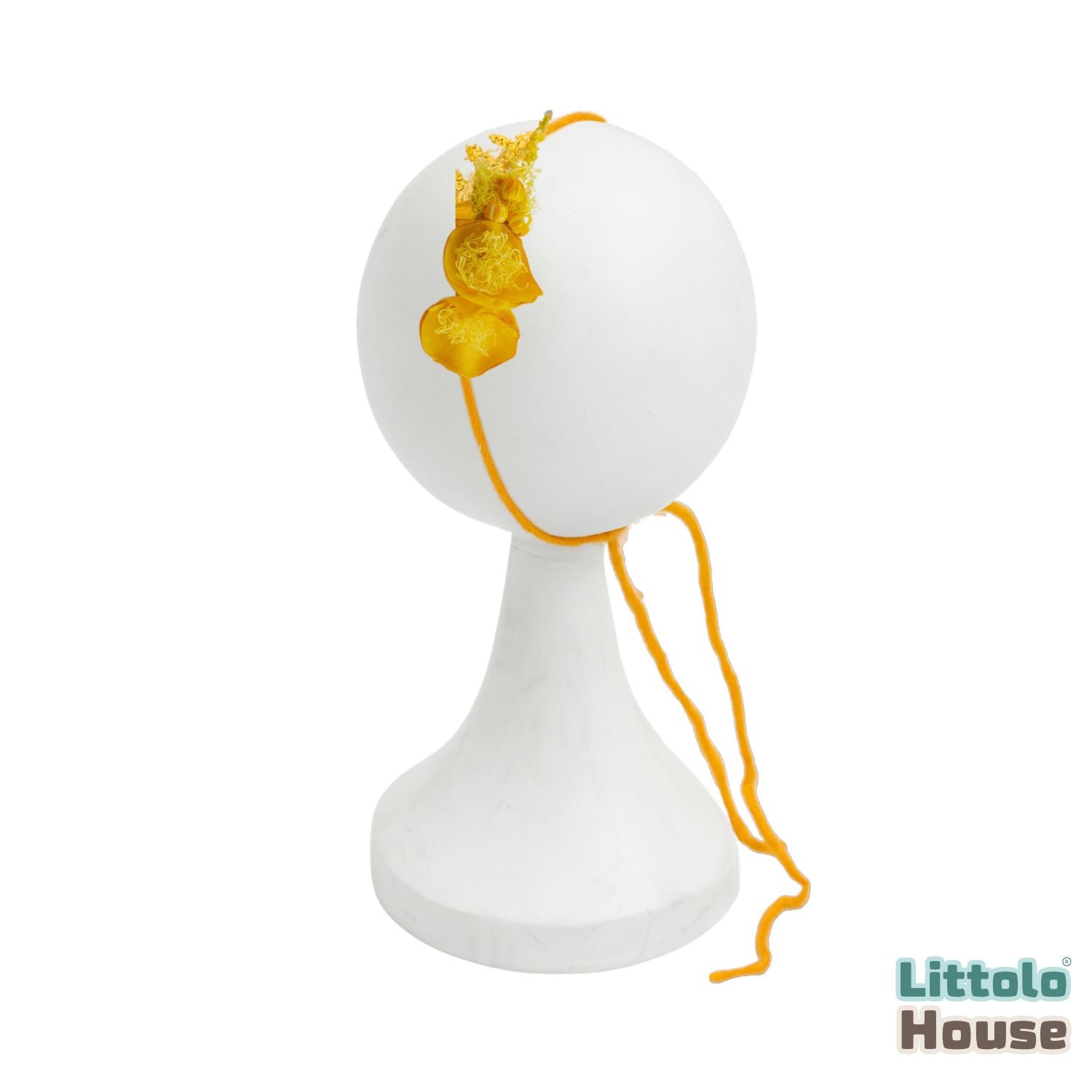 Elegant Flower Headband H097 | 1Y | Yellow