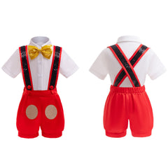 Baby Boy Mickey Mouse Cosplay Costume O213 | 1Y | Multicolour