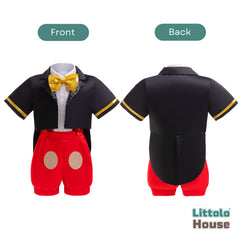 Baby Boy Mickey Mouse Cosplay Costume O213 | 1Y | Multicolour