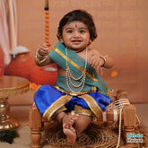 Premium Krishna Janmashtami Costume with Accessories O223 | 1Y | Blue