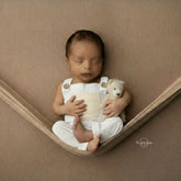 Baby Ribbed Romper O228 | 2M | White