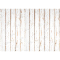 LB0002 White Rustic Planks Backdrop
