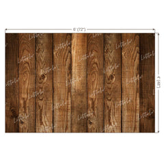 LB0015 Natural Wood Planks Backdrop