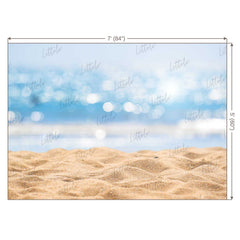 LB0021 Beach Sand Theme Backdrop