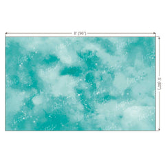 LB0029 Mermaid Fins Green Shades Texture Backdrop