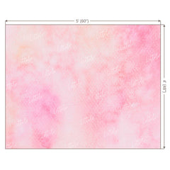 LB0030 Mermaid Fins Pink Shades Texture Backdrop