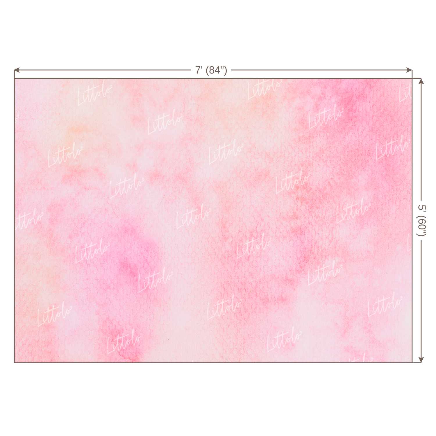 LB0030 Mermaid Fins Pink Shades Texture Backdrop