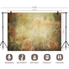 LB0042 Floral and Fine Arts Backdrop