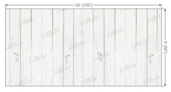 LB0049 White Planks Backdrop