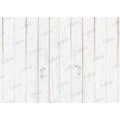 LB0049 White Planks Backdrop