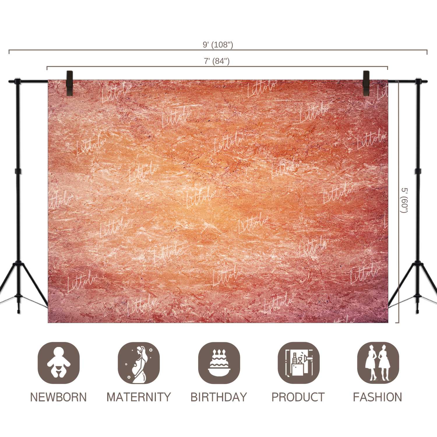 LB0052 Texture Backdrop