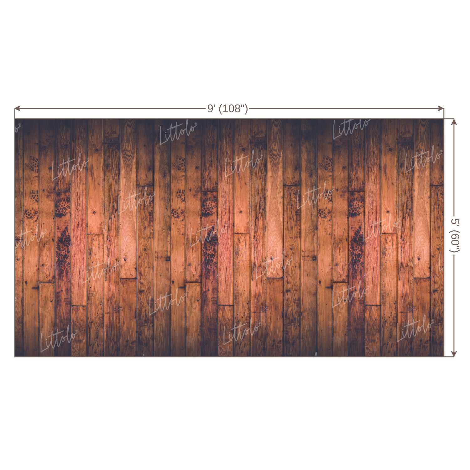 LB0072 Planks Backdrop