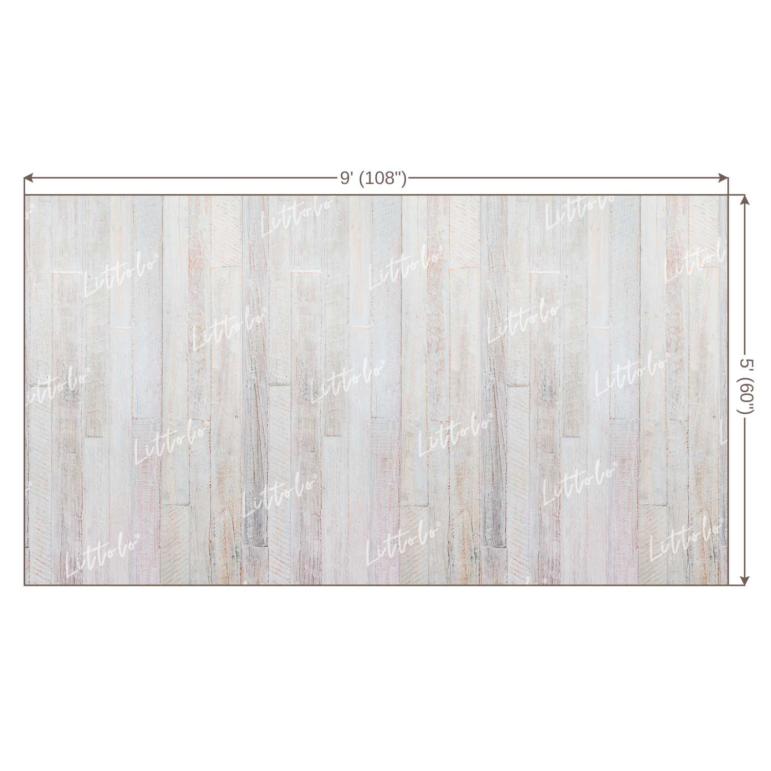 LB0074 Planks Backdrop