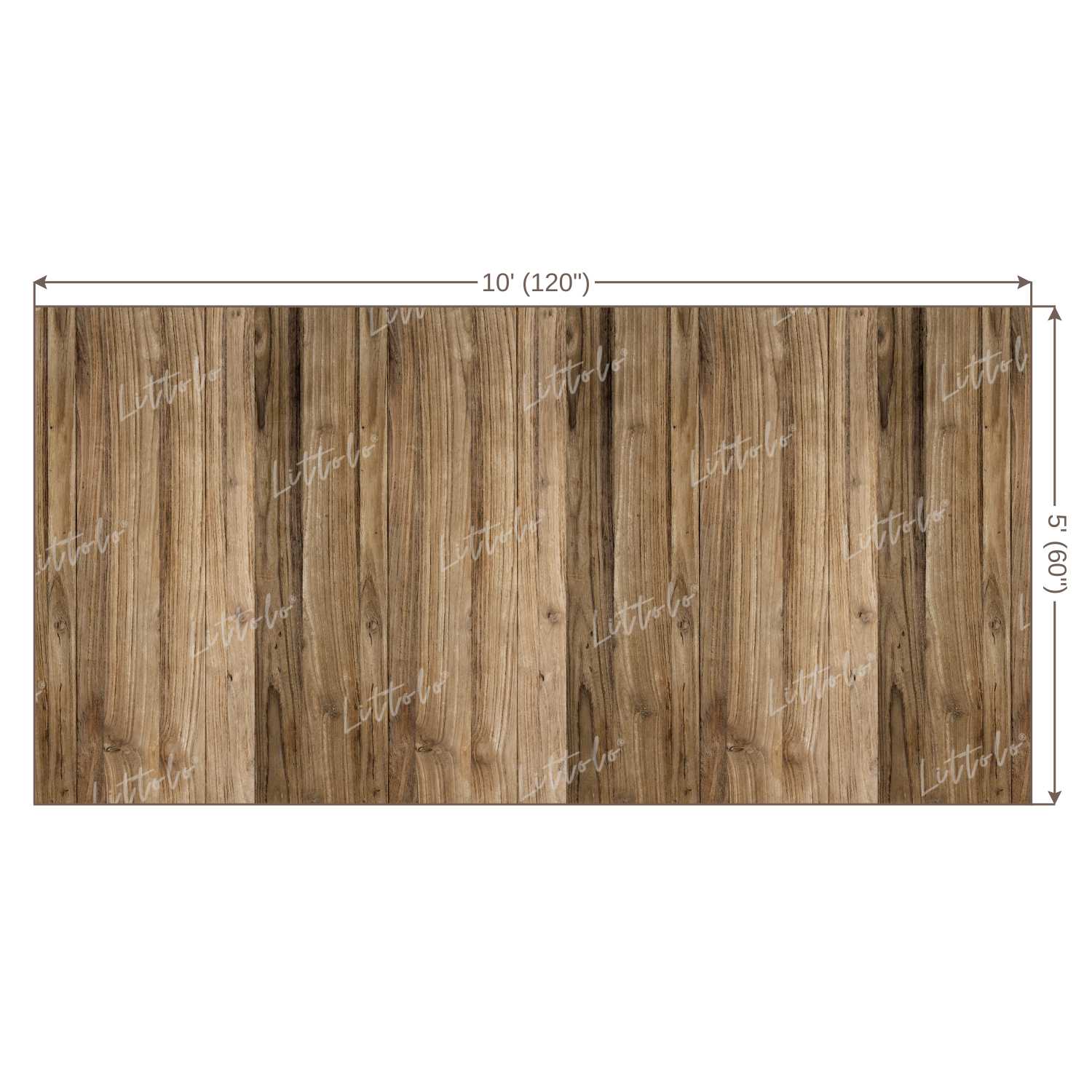 LB0076 Planks Backdrop