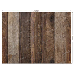 LB0083 Brown Mix Shades Planks Backdrop