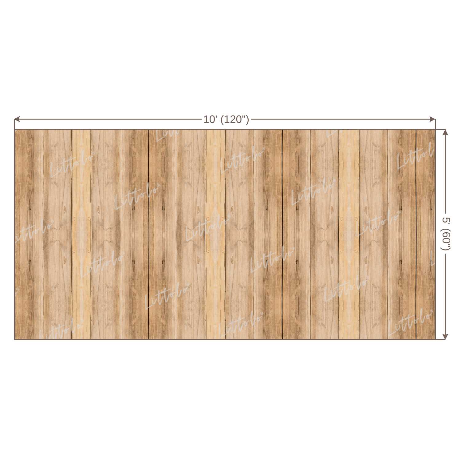 LB0084 Planks Backdrop