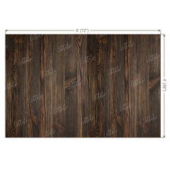 LB0126 Brown Planks Backdrop