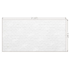 LB0136 White Planks Backdrop