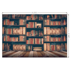 LB0143 Library Style 2 Theme Backdrop