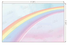 LB0144 Half Rainbow Theme Backdrop