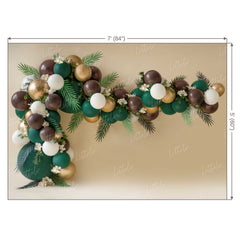 LB0148 Balloons and Cake Smash Backdrop